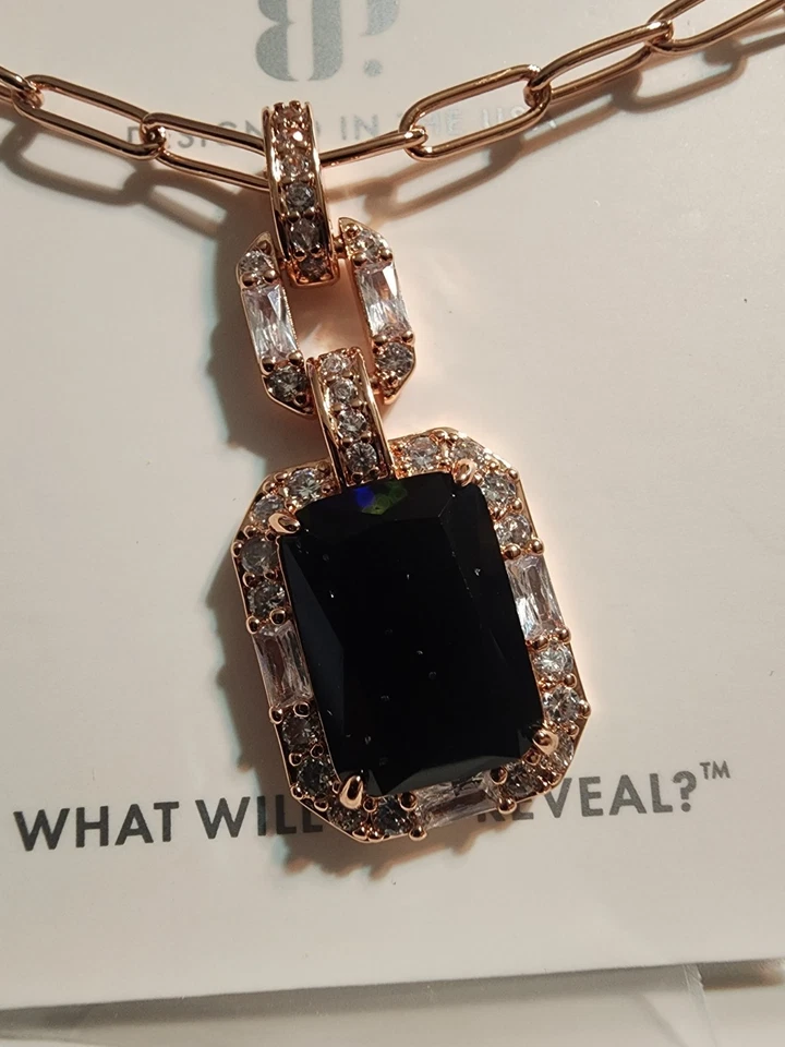 Collar Bomb Party OG NK43683 “A Glamorous Night” Ónix Negro/Enchapado en Oro Rosa Foto 2 de 3