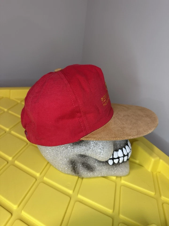 De colección Remy Martin Fino Champagne Coñac Promo Papá Correa Sombrero Gorra Gamuza Rara Foto 3 de 4