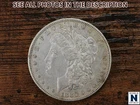 NobleSpirit DESIRABLE Morgan SILVER Dollar 1880 Choice XF+