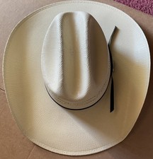 Twister Pre-Shaped Straw Cowboy Hat Size 7 1/8 Bangora