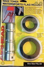 Airhead Kwik Tek FWT-1 Aluminum Flag Holder Designed for Mounting On Wakeboard