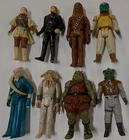 Vintage Kenner Star Wars Return Jedi Figure Lot Leia Luke Klaatu Nikto Gamorrean
