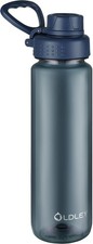 OLDLEY 1L/32oz Water Bottle BPA Free Tritan 1 Litre Clear Water Bottle with Scr