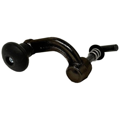 Jotul Black Front Door Handle Kit for F100 Nordic & F500 Oslo Wood Stoves: 15546