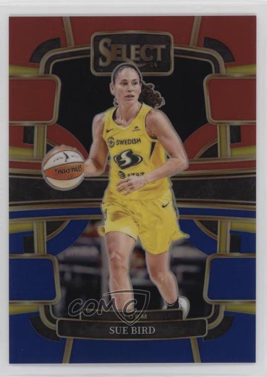 2024 Panini Select WNBA Concourse Red & Blue Prizm 57/399 Sue Bird #30 11ba