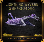 304DMG-Lightning Wyvern-Official-Ark Survival Ascended-ASA-PC Xbox PS5 PVE-AAO