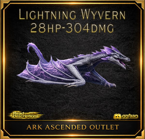 304DMG-Lightning Wyvern-Official-Ark Survival Ascended-ASA-PC Xbox PS5 PVE-AAO