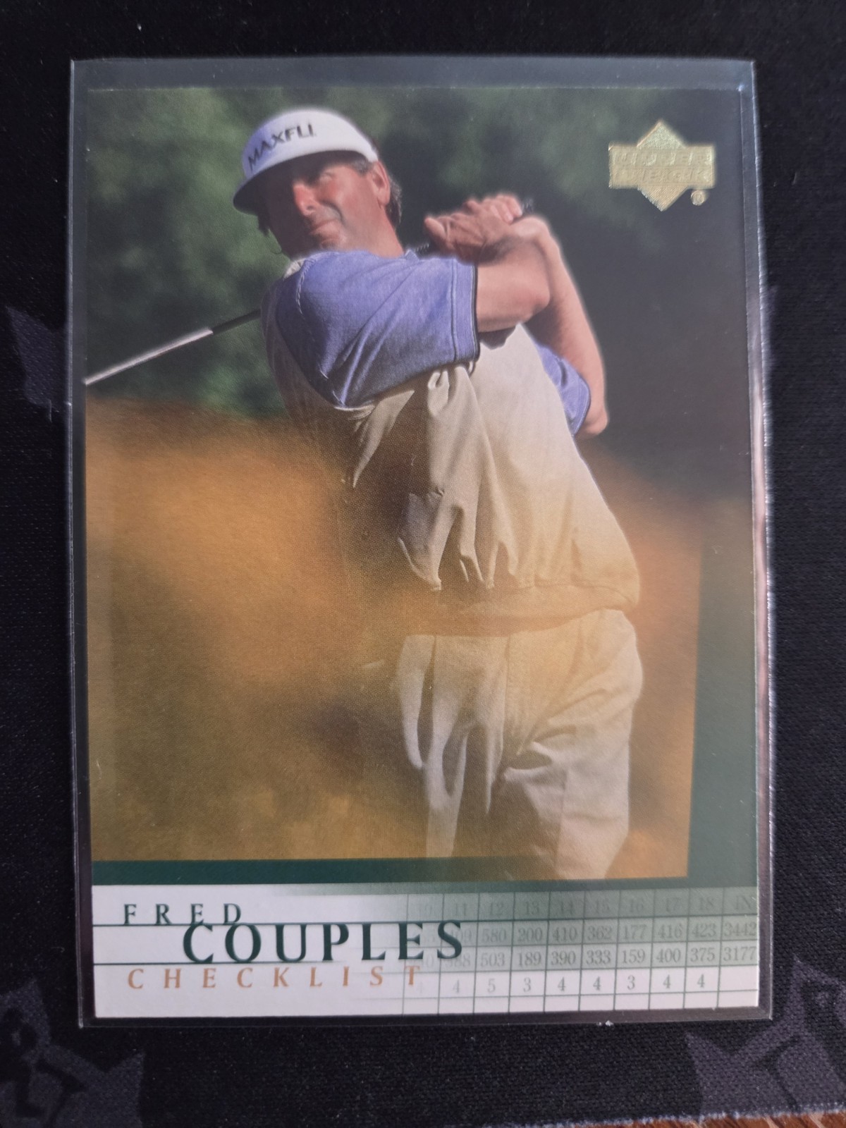 2001 Upper Deck Checklist Fred Couples #198