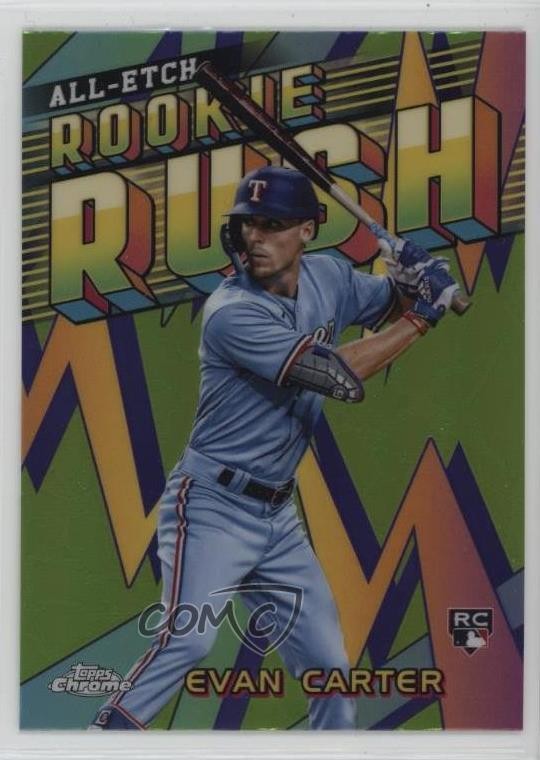 2024 Topps Chrome All-Etch Rookie Rush Evan Carter #CERR-14 10q4