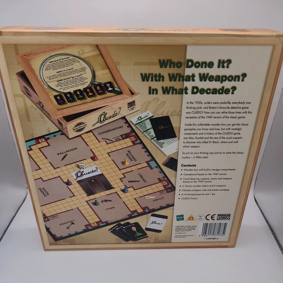 Cluedo The Classis Detective Boardgame Collectors Edition - Image 2 of 4