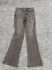Express Skyscraper Mid Rise Flexx Hyper Stretch Fare Jeans Women  s Size M