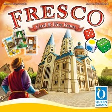 Queen Games Fresco Card Dice Board Game | Family Strategy