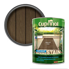 Cuprinol Anti Slip Decking Stain Natural Oak - 5L