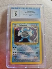 Poliwrath 13/102 Base Set Holo English Pokemon CGC 6
