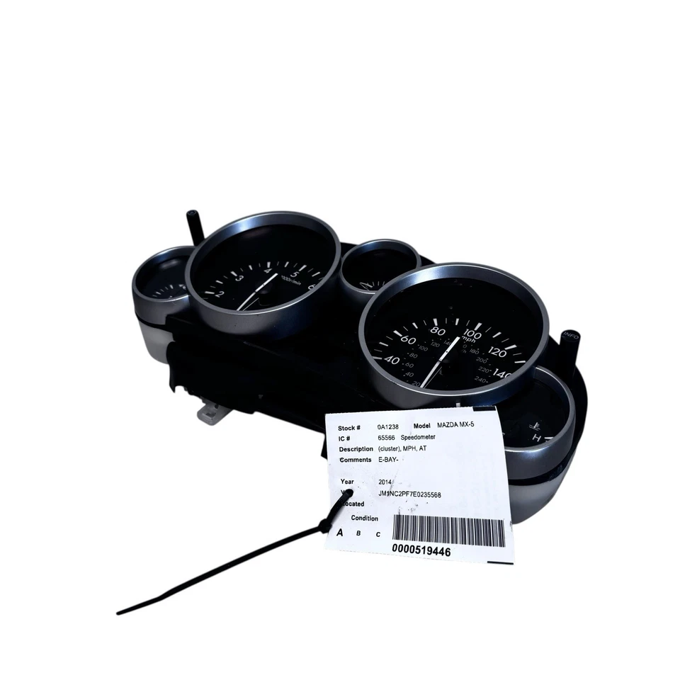 2009-2011 Mazda Mx-5 Miata Speedometer Instrument Gauge Cluster 64k Miles - Image 2 of 4