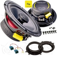 Ground Zero Lautsprecher FüR Fiat Scudo 2 2007-2016 Front TüR 2-Wege 140W #Binb