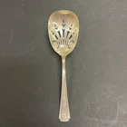 Large Antique Gorham Sterling Silver Pierced Tomato Server Spoon LS1