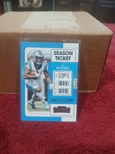 DJ Moore 2021 Panini Contenders Football #14 NFL Panthers