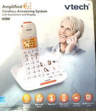 Phone Cordless amplified with big buttons for elderly