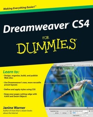 Dreamweaver CS4 for Dummies Paperback Janine C. Warner