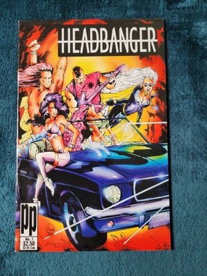 Parody Press - Headbanger #1  (parody of Harbinger)  (1993)  Fine
