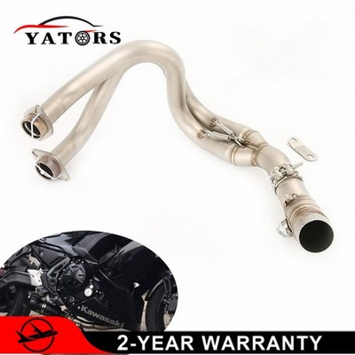 For Kawasaki Z650 Ninja650 Z650RS 2017-2023 Exhaust System 51mm Header Link Pipe