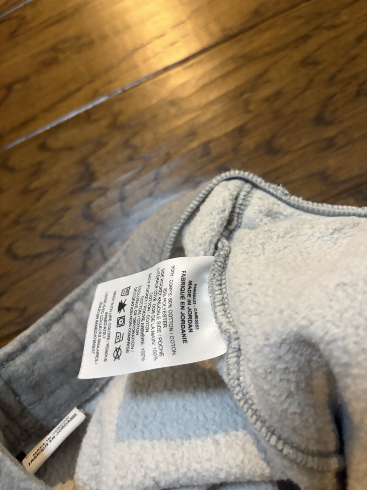 Nike Club Fleece Joggers Mens Small Gray Sweatpants BV2737-071 Pants Swoosh thumbnail 7