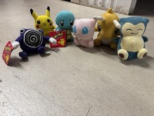 Vintage Pokemon Plush Lot