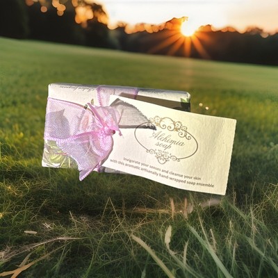 ALCHIMIA MILANO LUXURY SOAP BARS   SET OF 3 ROSE SCENT 3.5OZ MADE IN ITALY