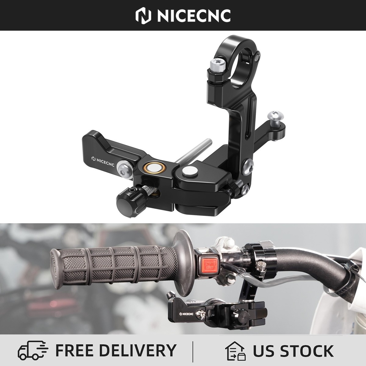 NICECNC Left Thumb Brake Assembly For KTM EXC SX XC F XC-W XCF-W