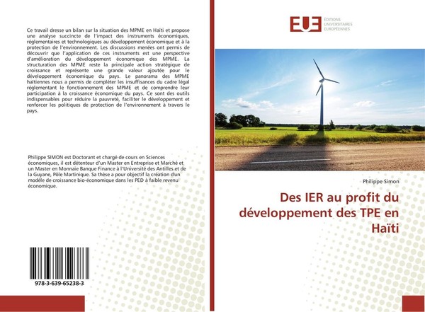 Des Ier Au Profit Du DéVeloppement Des Tpe En HaïTi Philippe Simon-image