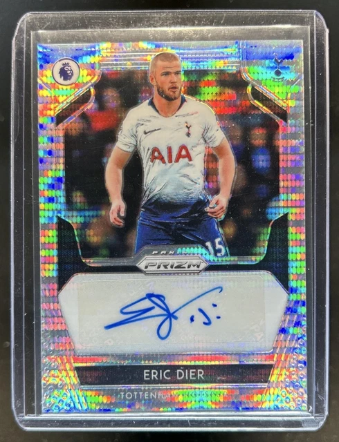 2019 Panini Prizm Premier League Eric Dier Prizm Breakaway Auto #/5