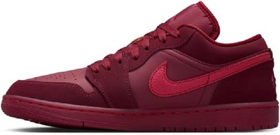 Air Jordan 1 Low SE Women's Shoes (Team Red/Sierra Red) Size 7.5 - Team Red/Sier