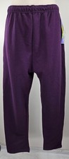 VTG 90's Jerzees Sweatpants - Size S - Dark Purple - Cotton/Poly Blend
