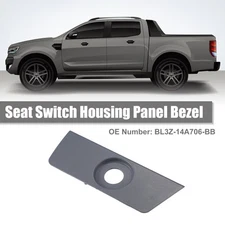 Front Left Side Seat Switch Housing Trim Bezel Panel for Ford F-150 FX4 Gray