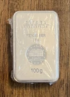 (RARE) Geiger Edelmetalle 100g Silver Bar 999