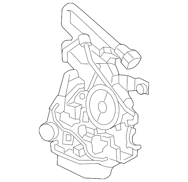 Подлинный замок Honda в сборе 74800-TK8-A01 - Изображение 2 из 3