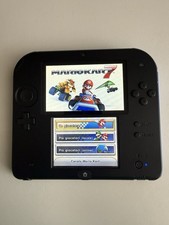 Nintendo 2DS Nero + Mario Kart 7 | Da Riparare / Per Ricambi 