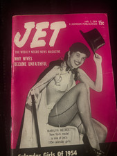 Jet Magazine - Jan 7, 1954 - Calendar Girls o...