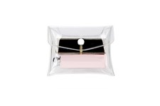 Juroicessry 1 Pc Mini PVC Makeup Bag Small Clear Plastic Cosmetic transparent