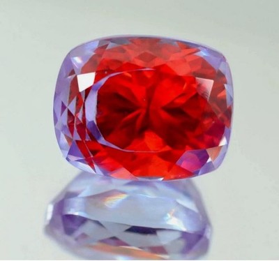   A Rare Bi-Color Gemstone   Own this Pitambari Sapphire and create unique, lux
