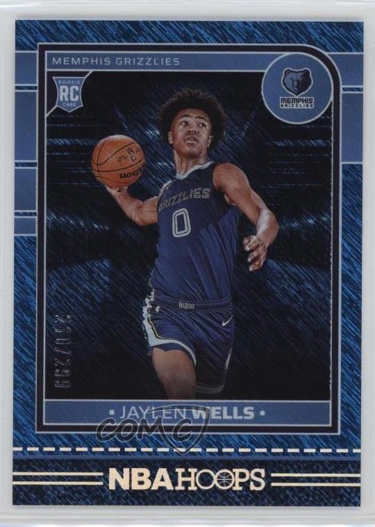2024-25 Panini NBA Hoops Rookies Storm 210/299 Jaylen Wells #269 Rookie RC 6m7