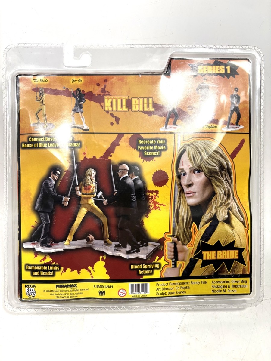 NIB NECA Kill Bill 7 Inches Action Figure The Bride Japan Warner