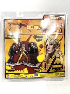 NIB NECA Kill Bill 7 Inches Action Figure The Bride Japan Warner