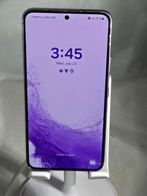 Samsung Galaxy S22 5G SM-S901U Purple 128GB Unlocked (M-35) **SCRATCHES
