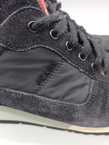 Prada Black Calature Donna Trainers, In Box - Size 41EU - Picture 5 of 11