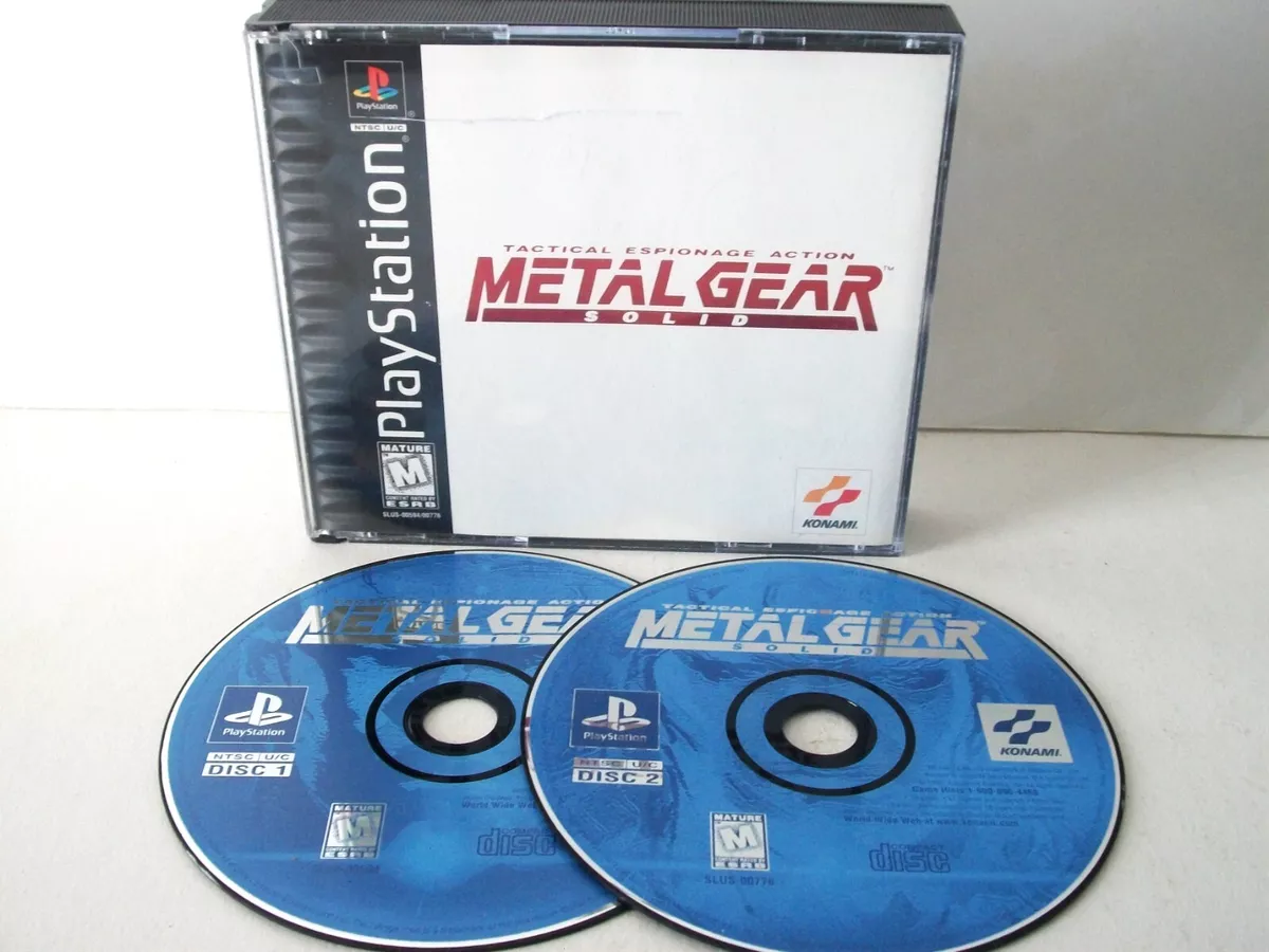 Playstation 1 (PS1) Console Bundle: Metal Gear Solid - Retro vGames