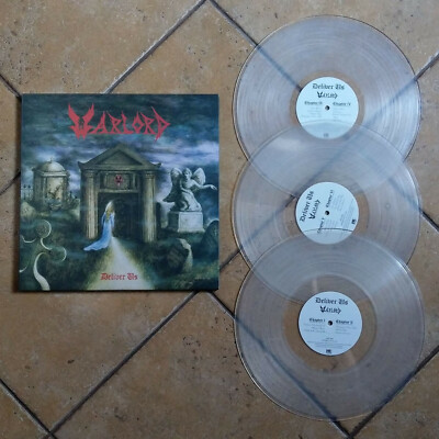 WARLORD   Deliver Us (Transparent Ultra Clear Triple Vinyl) Ltd. 150 copies