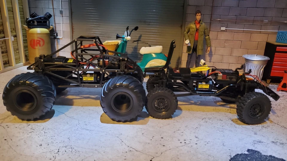 ECB 3D Printing 1/24 Monster Truck Wheel/Rim For AMT Tires (set of 4) - Image 3 of 4