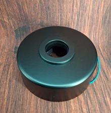 Royalty II 120" LED Ceiling Fan Replacement Part Canopy & Mounting Bracket Black